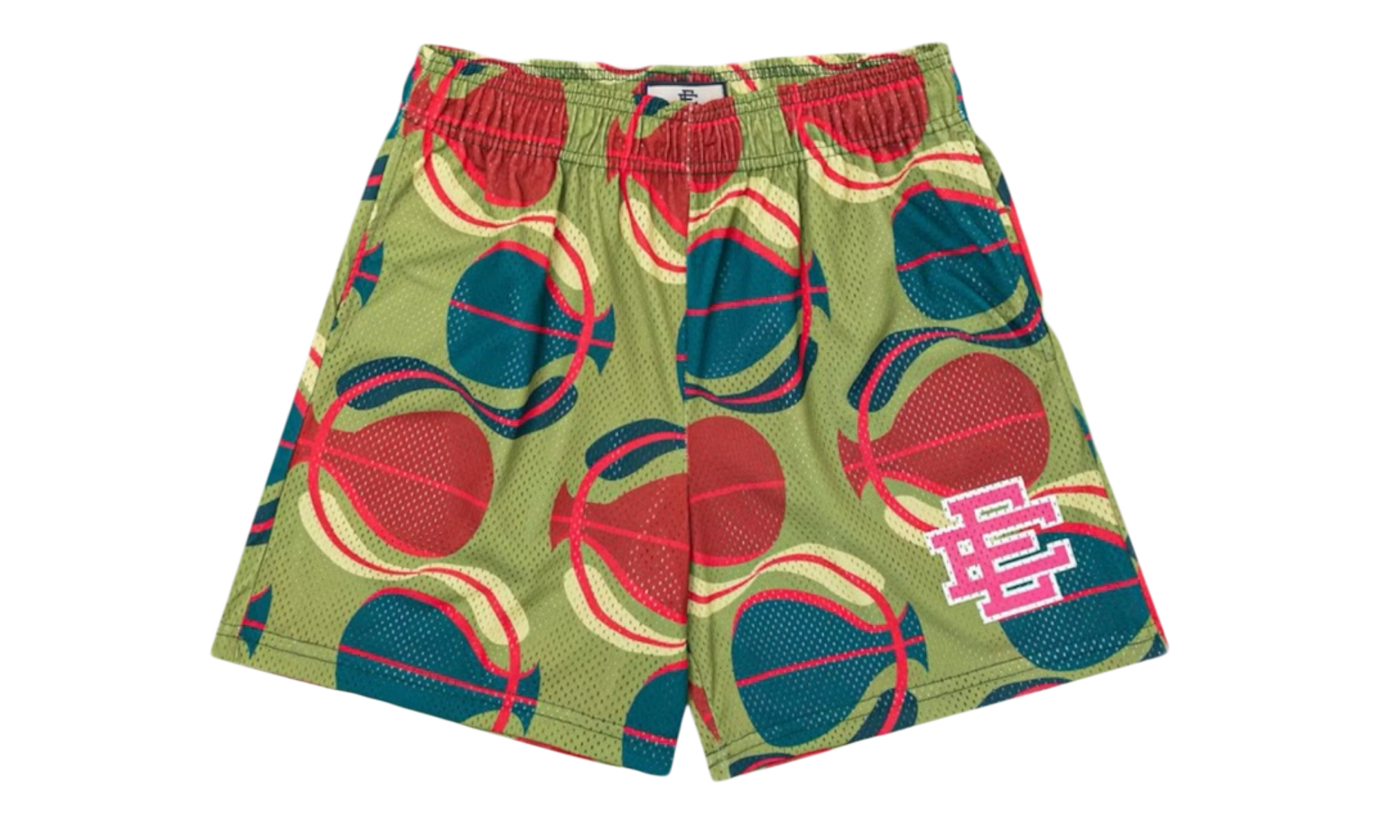 Eric Emanuel EE Basic Short Fashion Scholarship Fund Green/Red/Blue