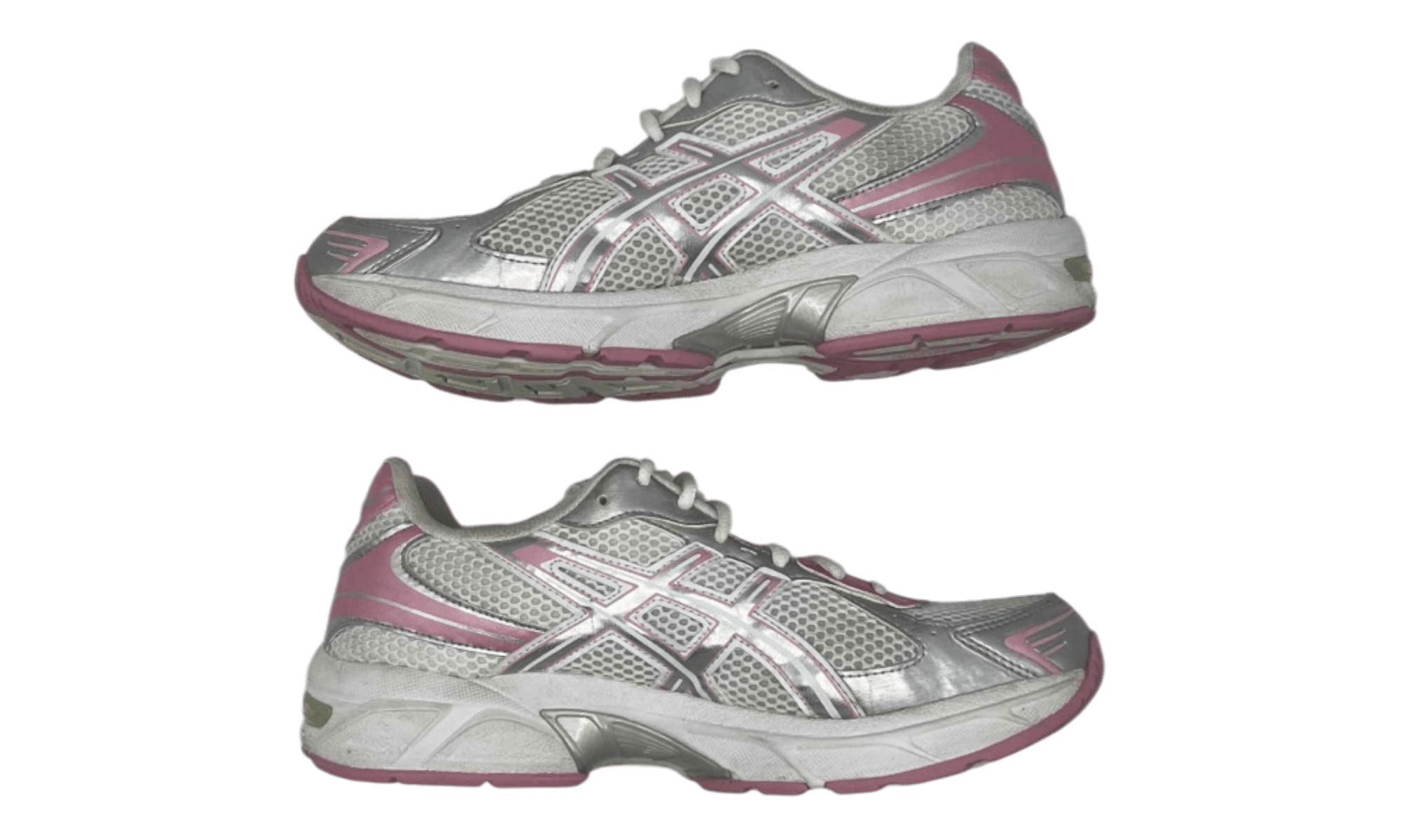 Asics Gel-1130 "White Pure Silver Pink" (Womens) (PreOwned) (No Box)