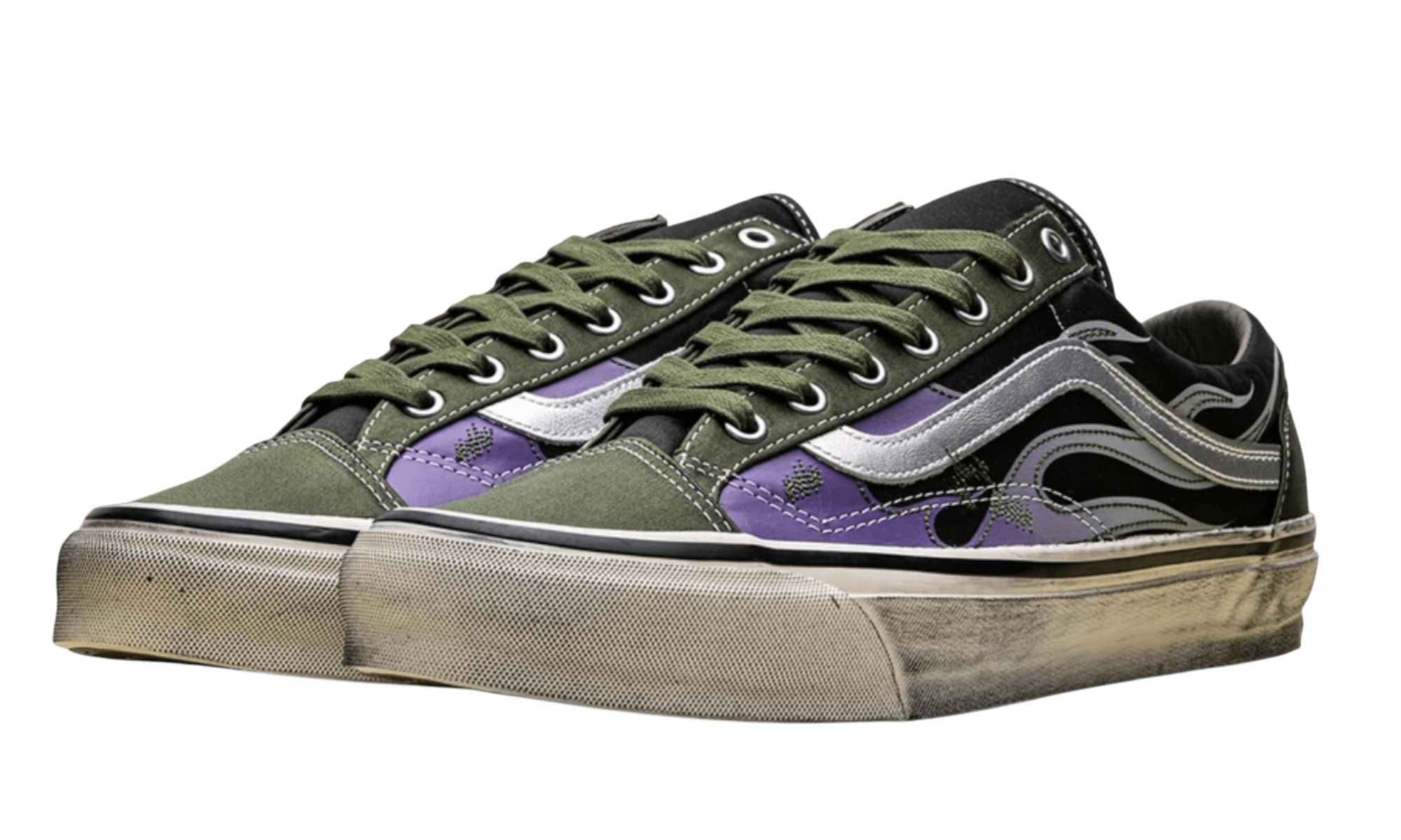 Vans LX Old Skool Archive Flame Green