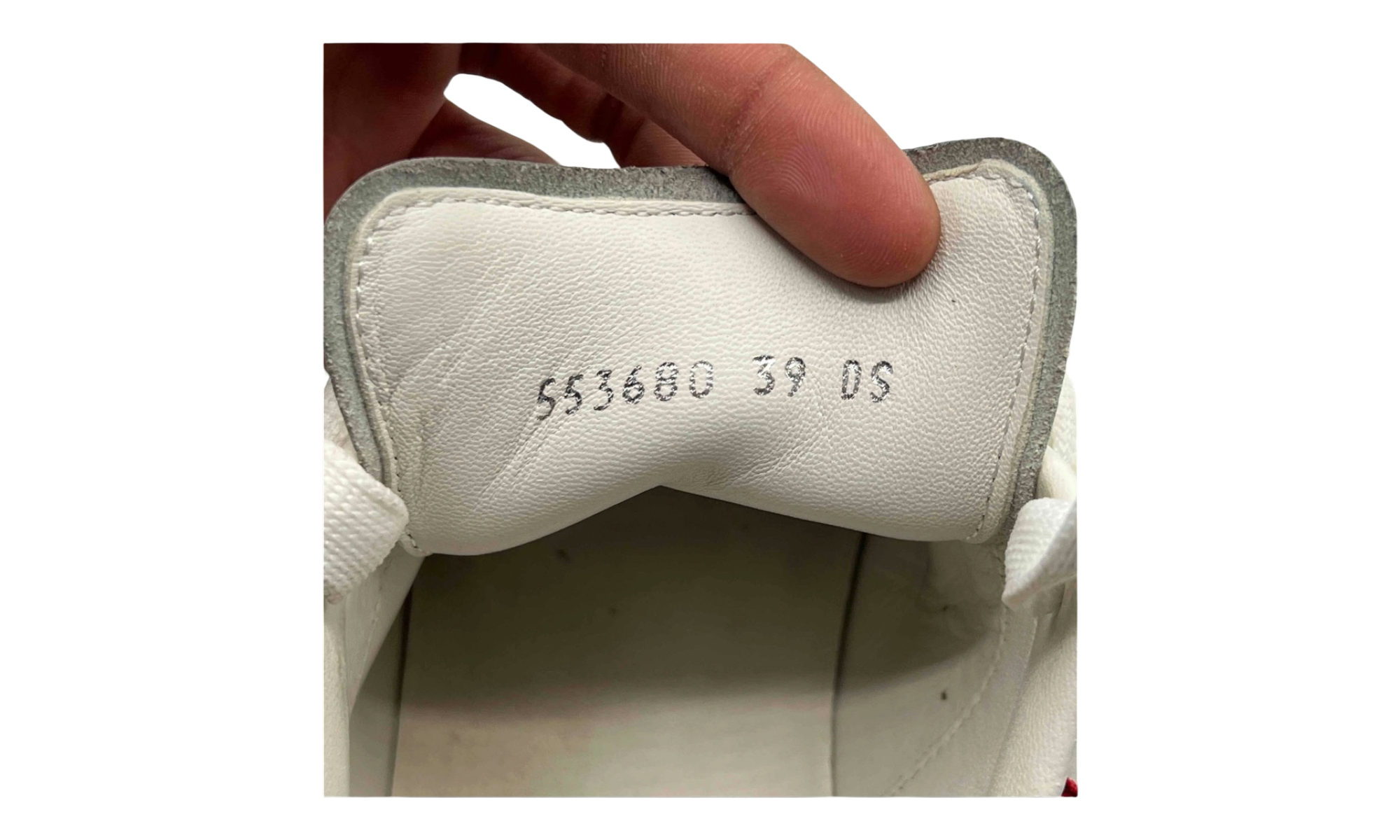 Alexander McQueen Oversized White Lust Red (PreOwned)