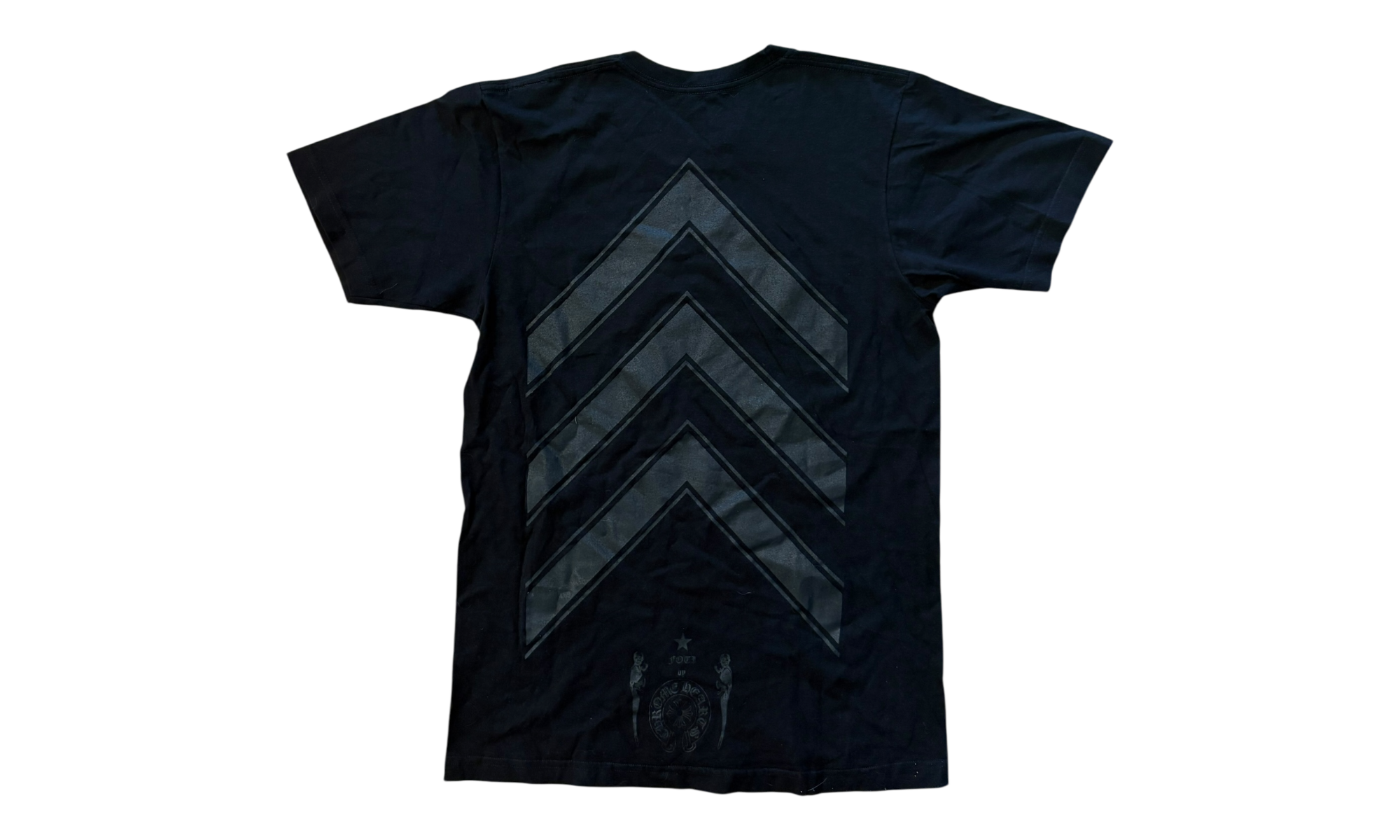 Chrome Hearts Foti American Flag Black T-Shirt (PreOwned)