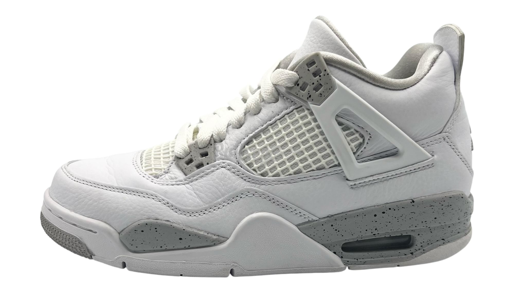 Air Jordan 4 Retro "White Oreo" GS (PreOwned) (No Box)