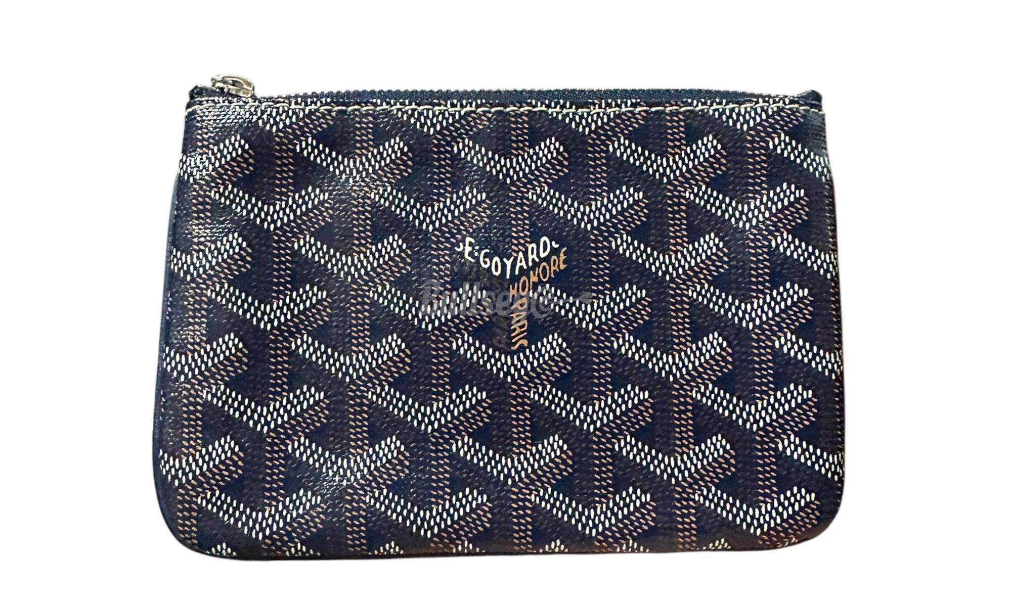 Goyard Senat Mini Pouch Navy Blue