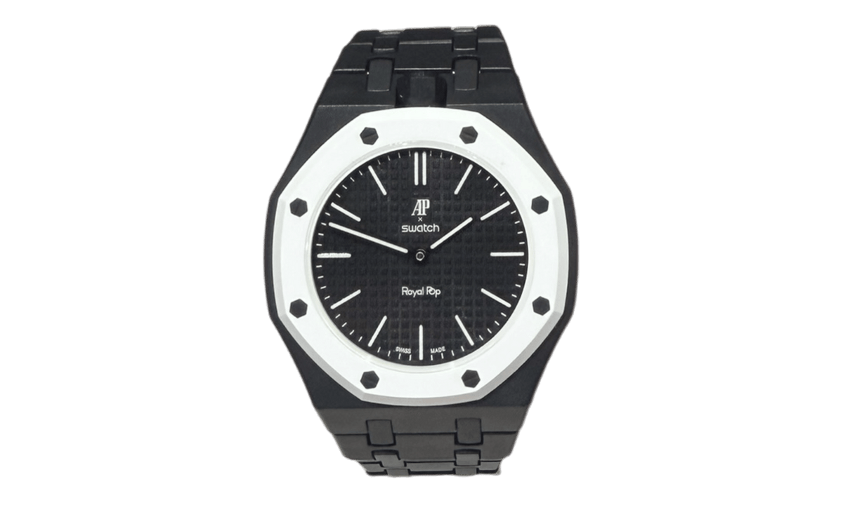 Swatch x Audemars Piguet AP Bioceramic Royal Pop Ocho Negro on Black Ceramic Case
