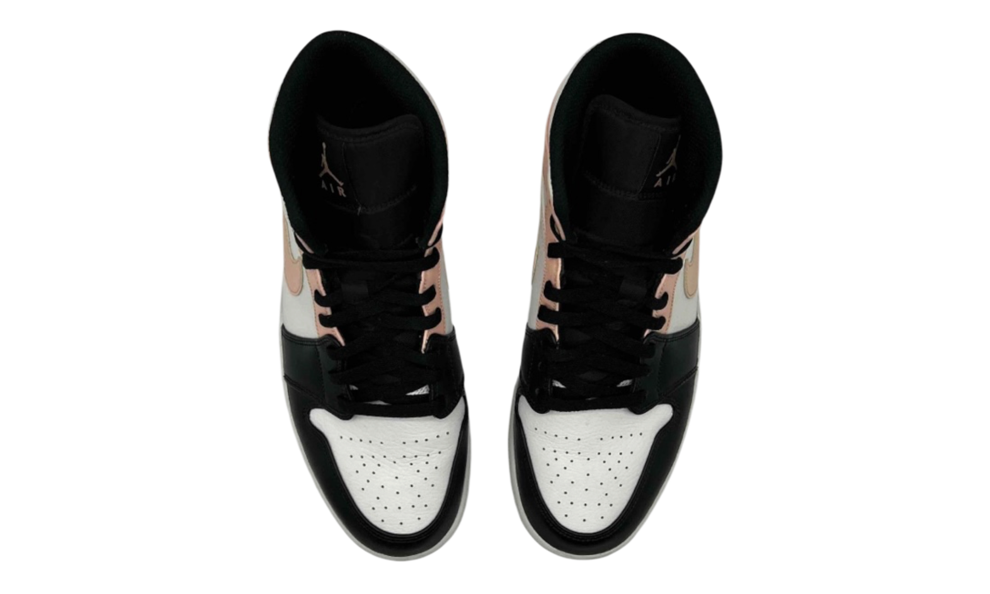 Jordan 1 Mid Arctic Orange Black Toe (PreOwned) (No Box)