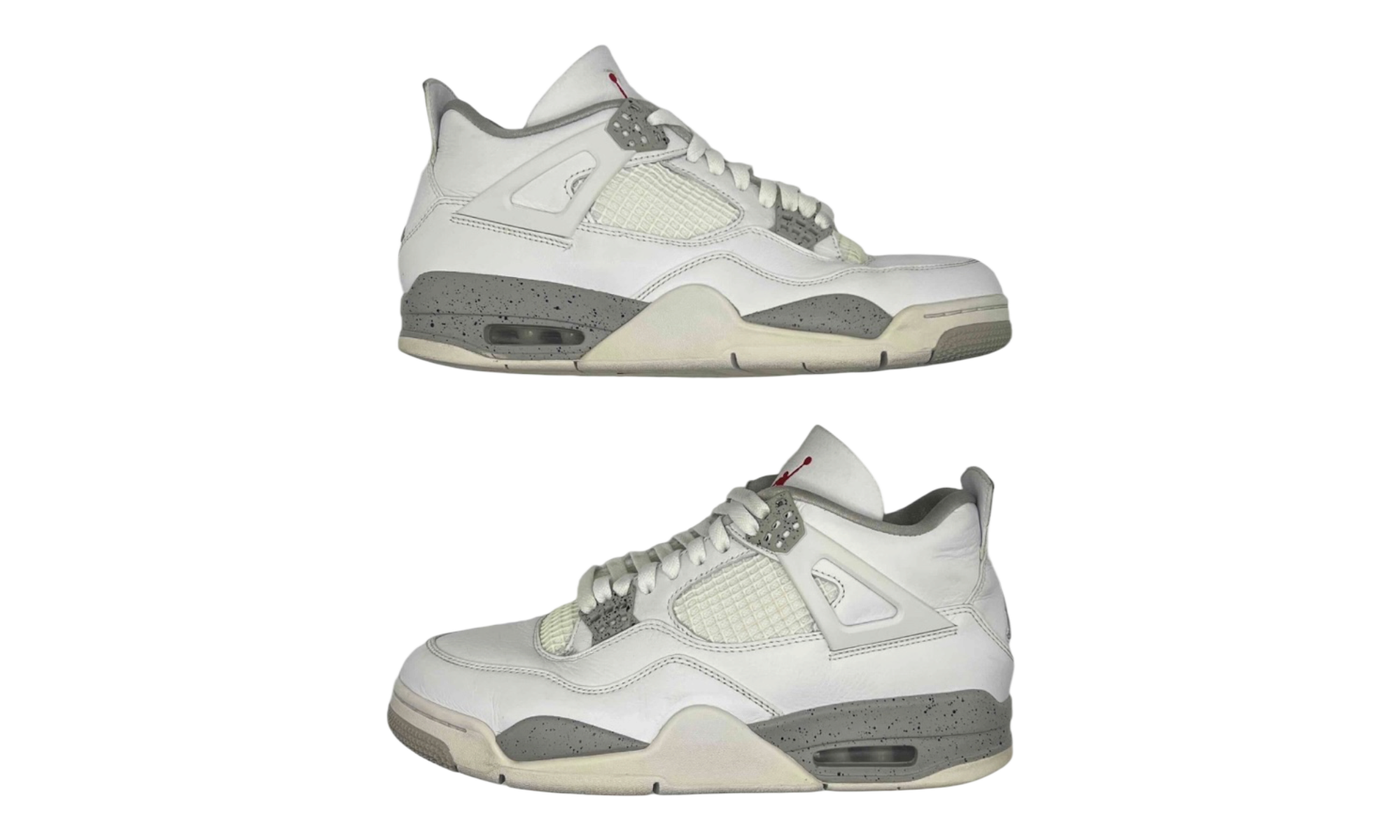 Air Jordan 4 Retro "White Oreo" (PreOwned) (No Box)