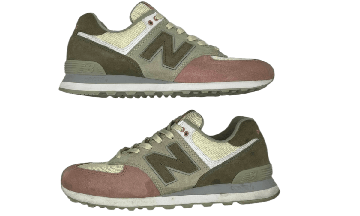 New Balance 574 Pink Olive (PreOwned) (No Box)
