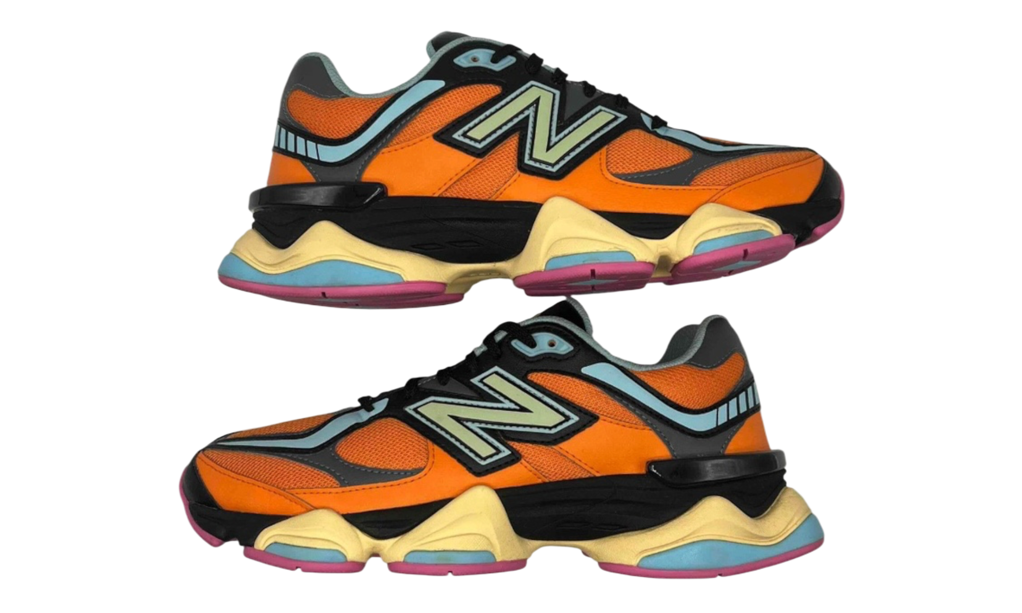 New Balance 9060 Sun Glow Team Sky Blue (PreOwned) (Rep Box)