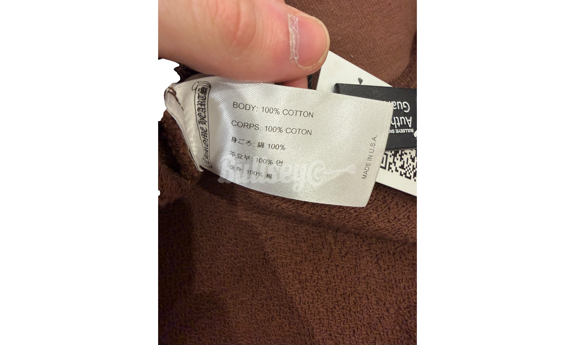 Chrome Hearts Matty Boy Structure Brown Hoodie (PreOwned)