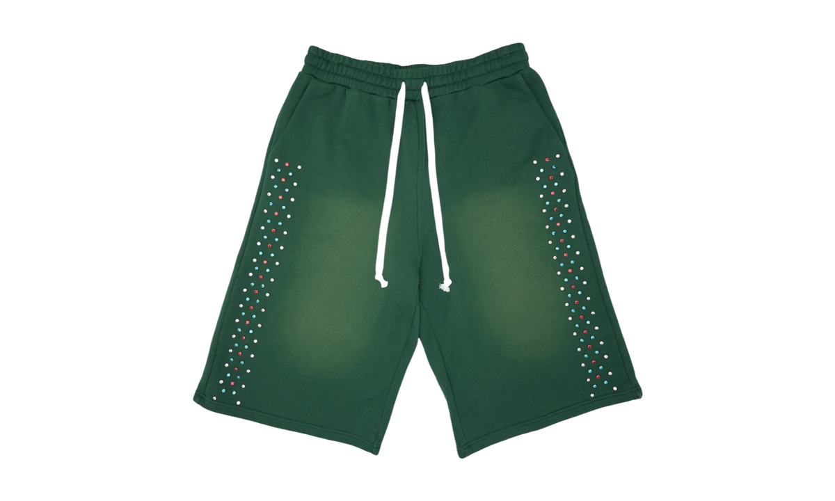 Azva Hidden Crystal Sweat Shorts