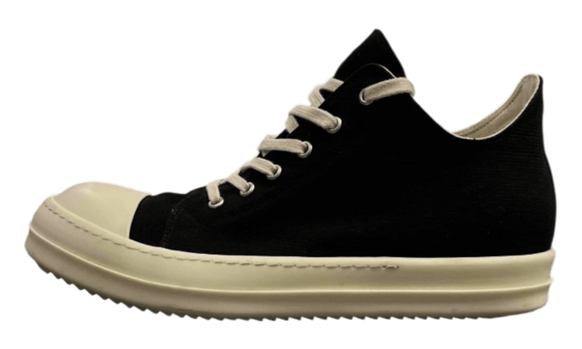 Rick Owens DRKSHDW Ramone Black/Milk Sneakers (PreOwned)