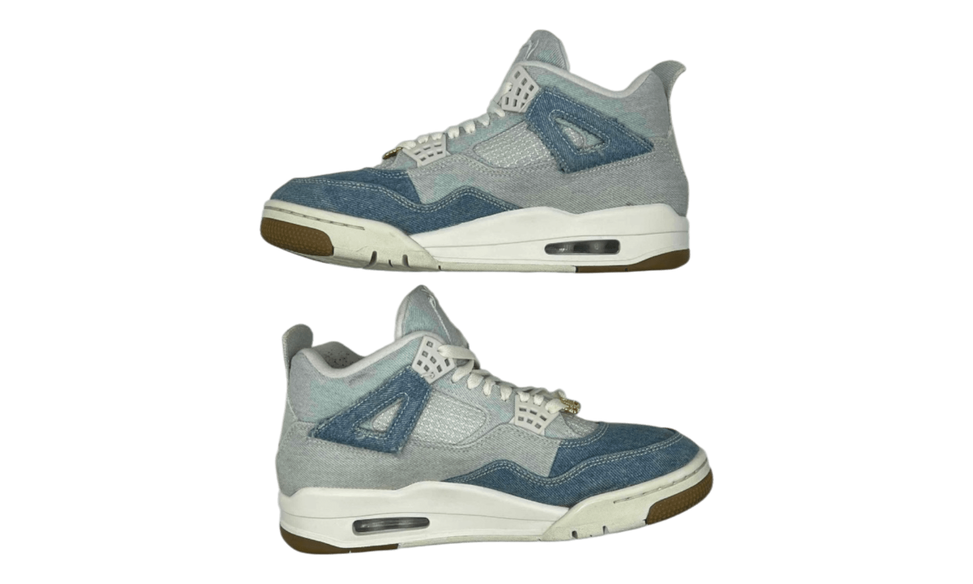 Air Jordan 4 Retro Tex Denim Worn Blue (Women's) (PreOwned)