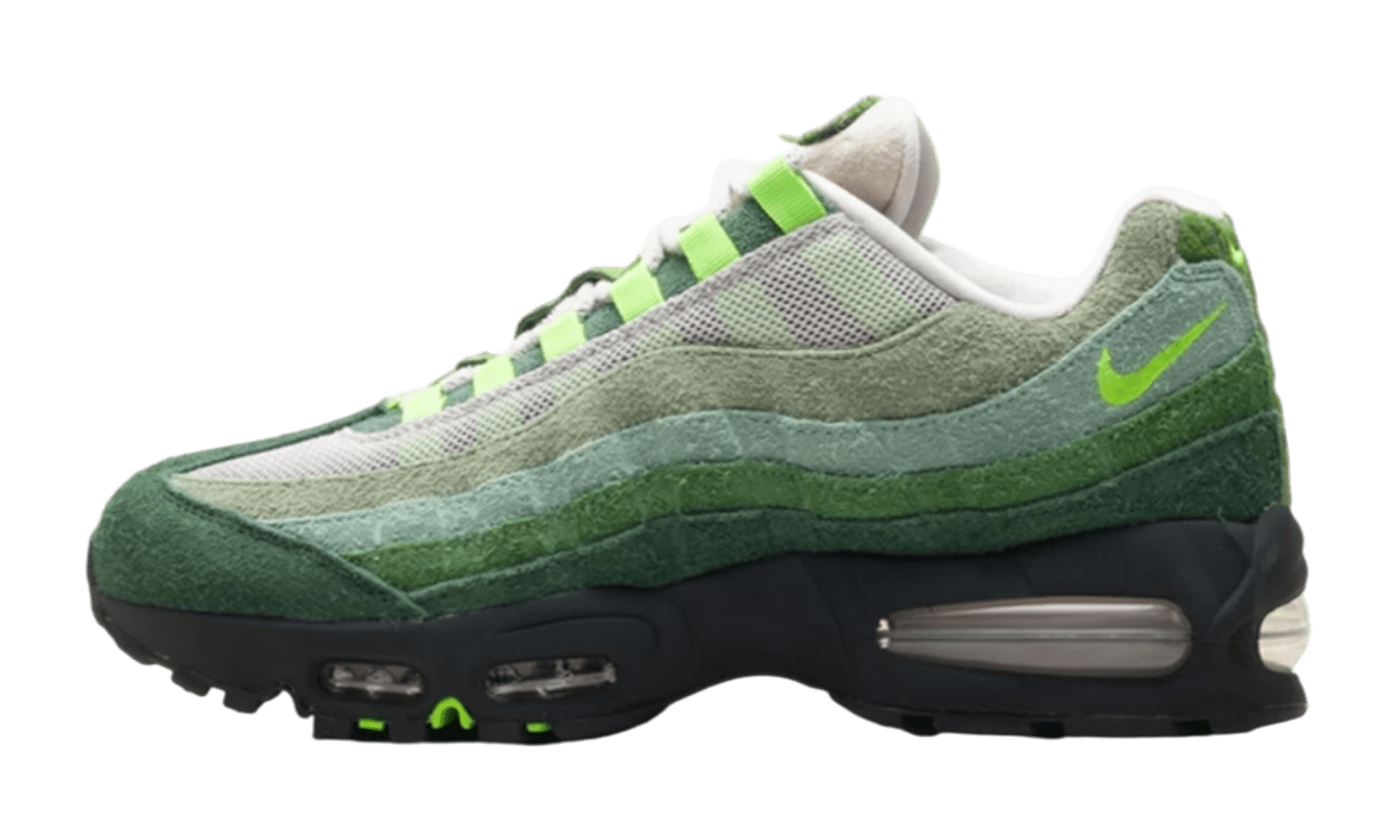 Nike Air Max 95 Big Bubble Ducks of a Feather Oregon Ducks The Woods