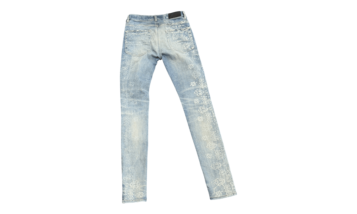 Amiri Blue Bandana Jeans (PreOwned)
