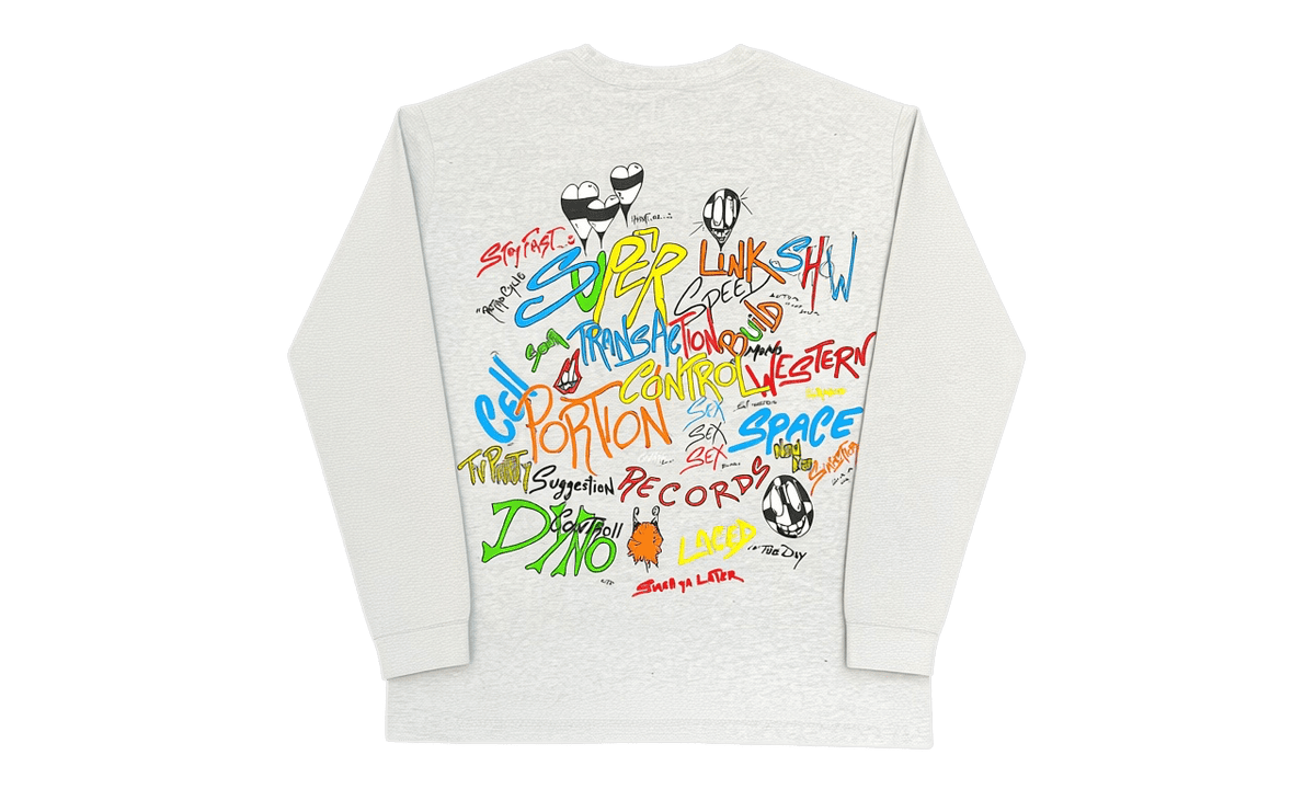 Chrome Hearts x Matty Boy Brain Longsleeve T-shirt Ash Grey (Preowned)