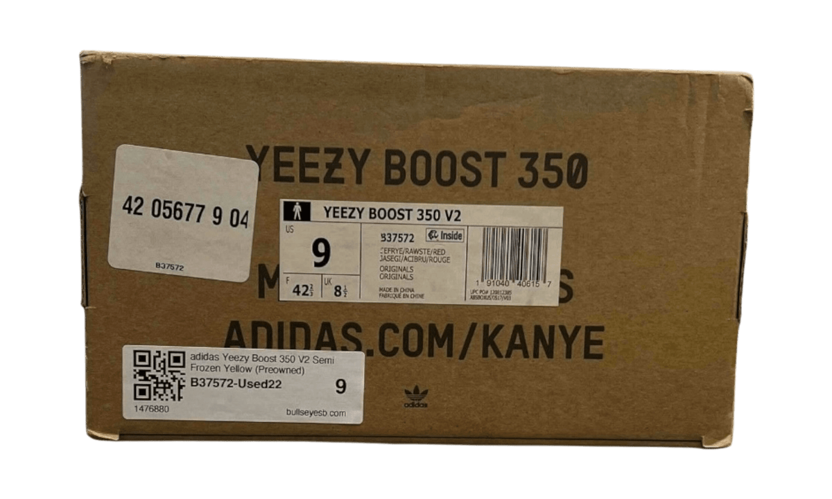 adidas Yeezy Boost 350 V2 Semi Frozen Yellow (Preowned)