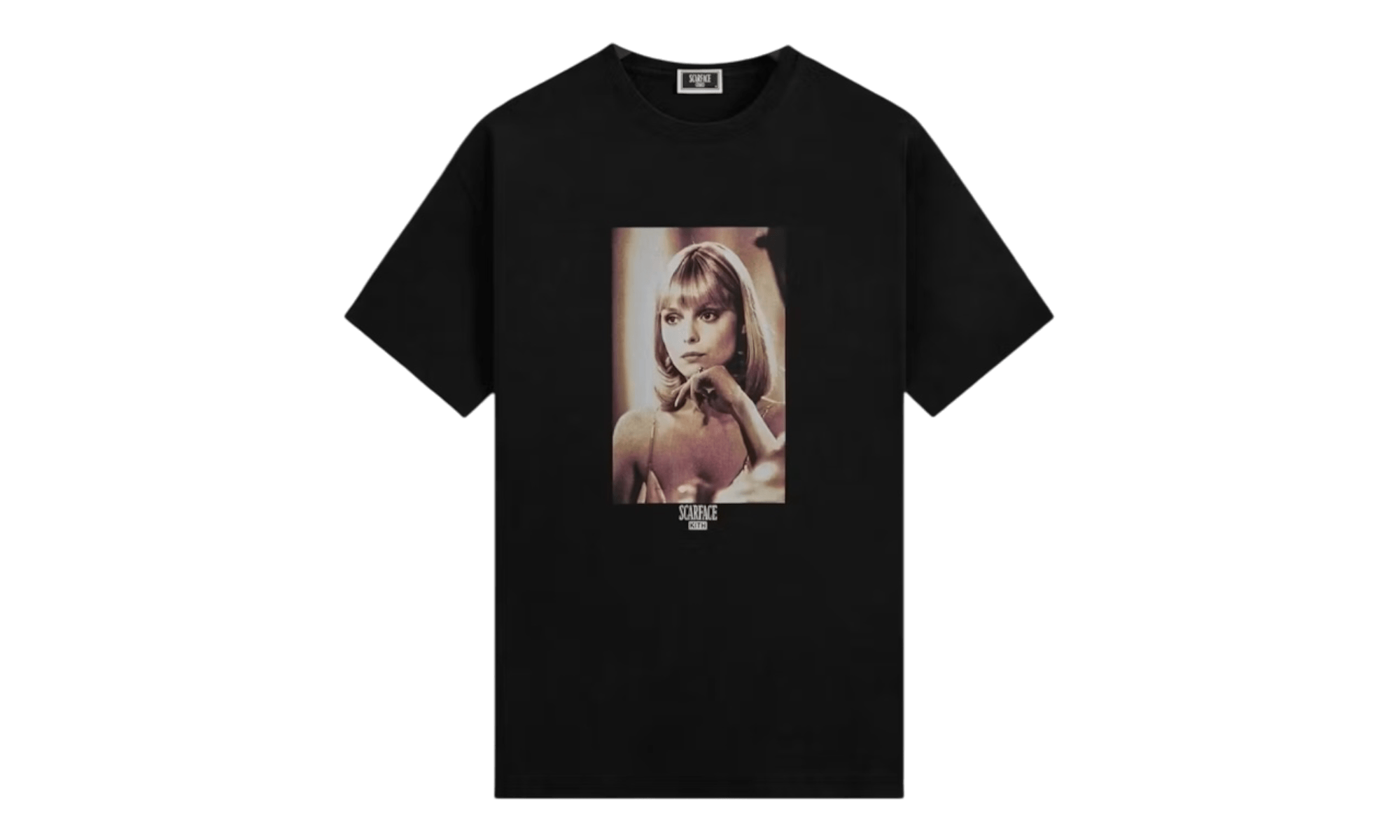 Kith x Scarface Elvira Portrait Tee Black
