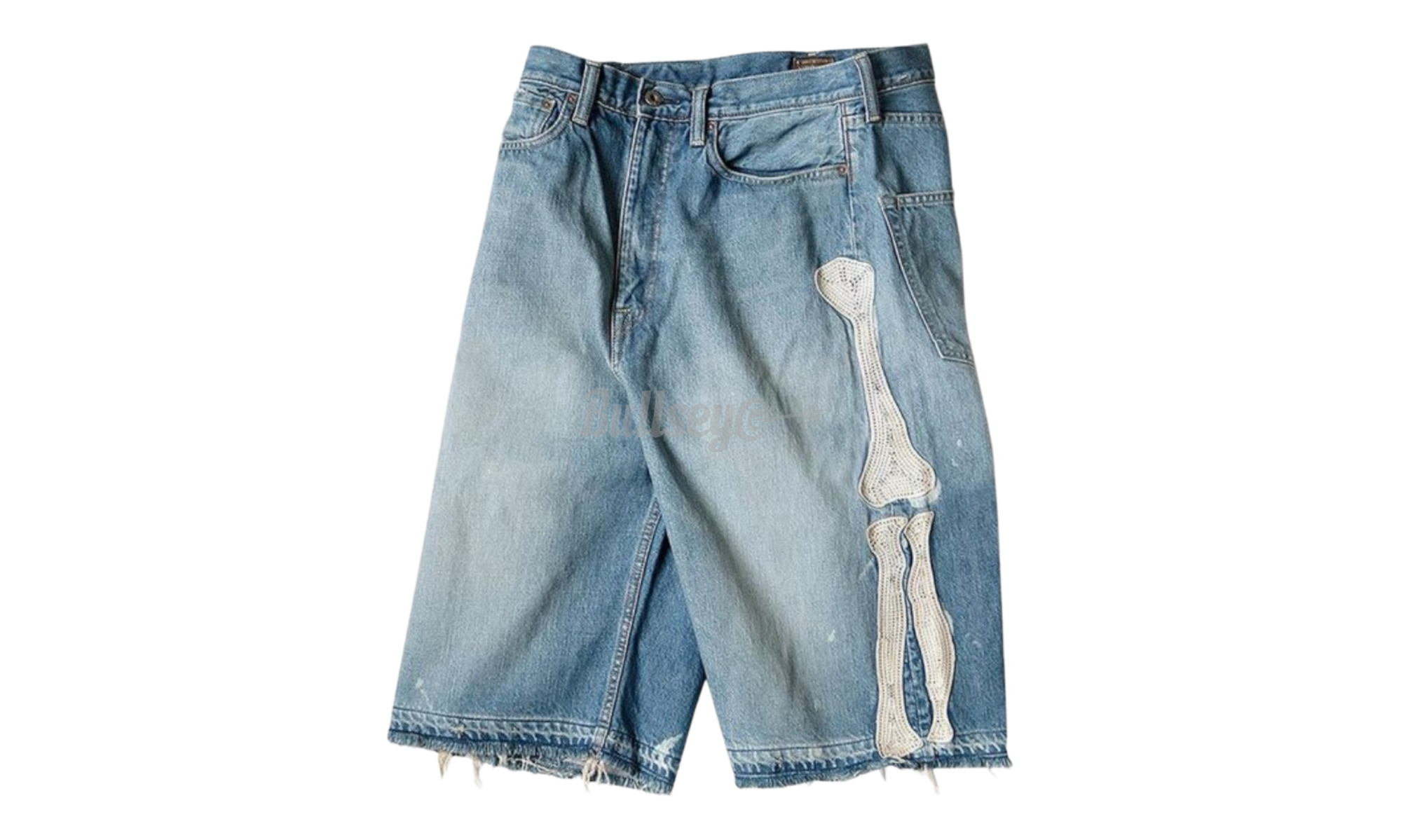 Kapital 14oz Bone Denim Shorts