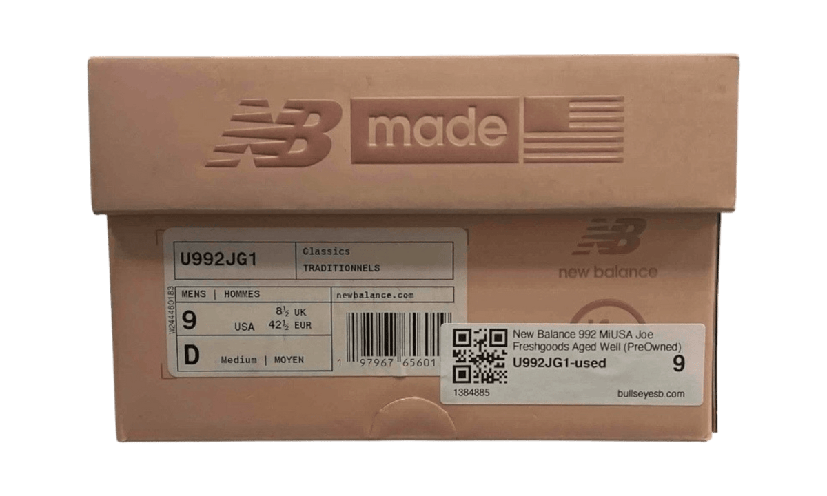 New Balance 992 MiUSA Joe Freshgoods Aged Well (PreOwned)