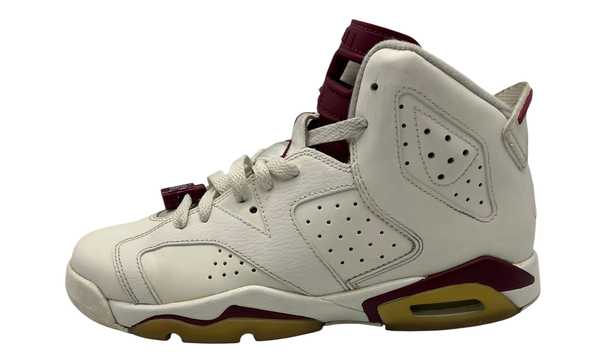 Jordan 6 Retro Maroon (2015) (GS) ( Preowned )