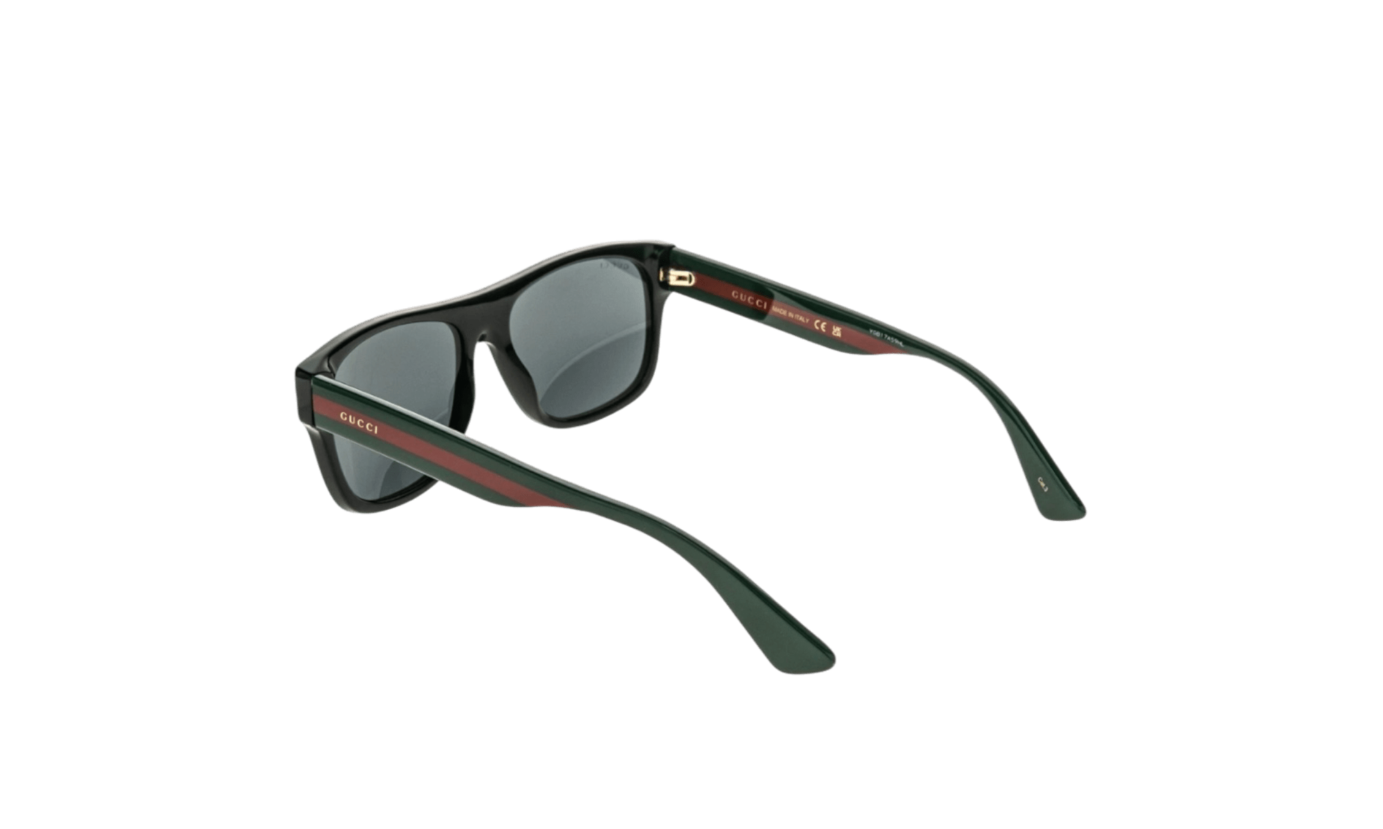 Gucci Rectangle Frame Sunglasses Black/Green (GG0926S-006-FR)