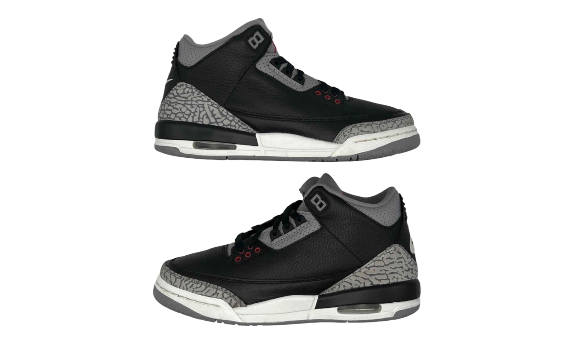 Air Jordan 3 Retro "Black Cement" GS (2024) (Preowned)