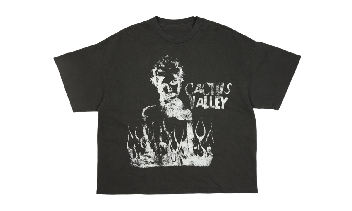 Azva Cactus Lady Black T-Shirt
