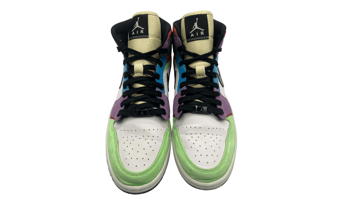 Jordan 1 Mid SE Multi-Color (Women's) (PreOwned) (No Box)