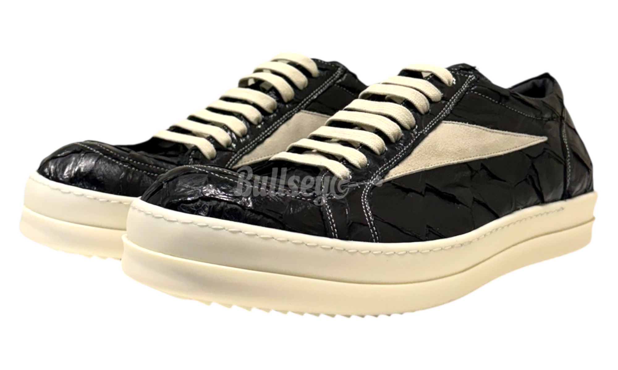 Rick Owens Maxfield Exclusive Pirarucu Vintage Sneakers (1/24)