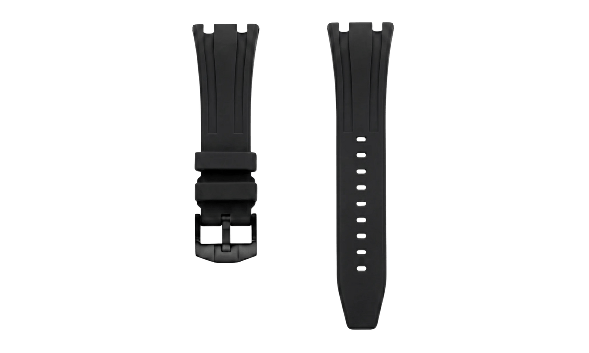 Swatch x Audemars Piguet AP Bioceramic Royal Pop Ocho Negro on Black Rubber Band & Black Case