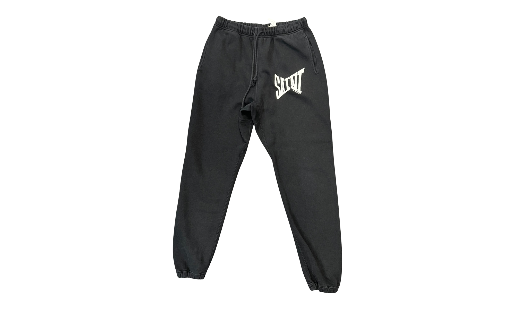 Saint Michael Ribon Saint Black Pants (PreOwned)