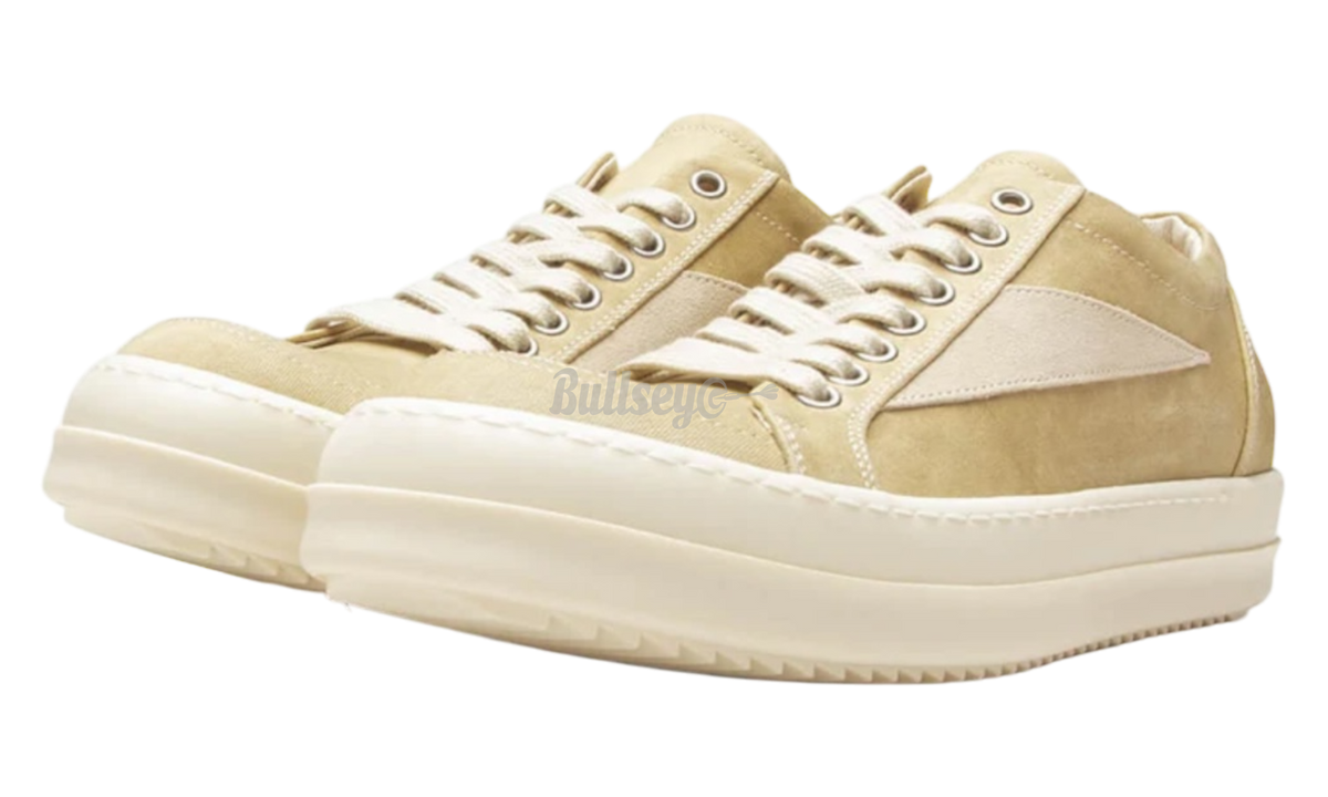 Rick Owens DRKSHDW Denim Parchment Milk Vintage Low Sneakers