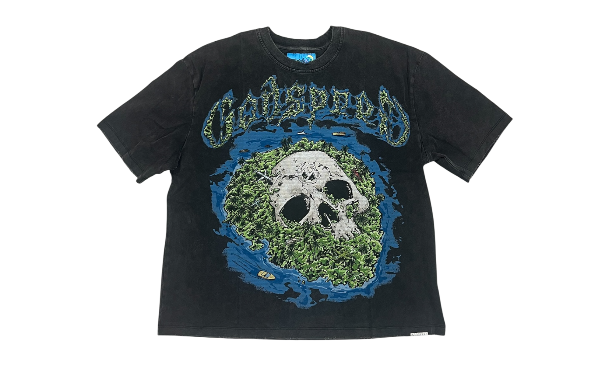 Godspeed Skull Island II Black T-Shirt