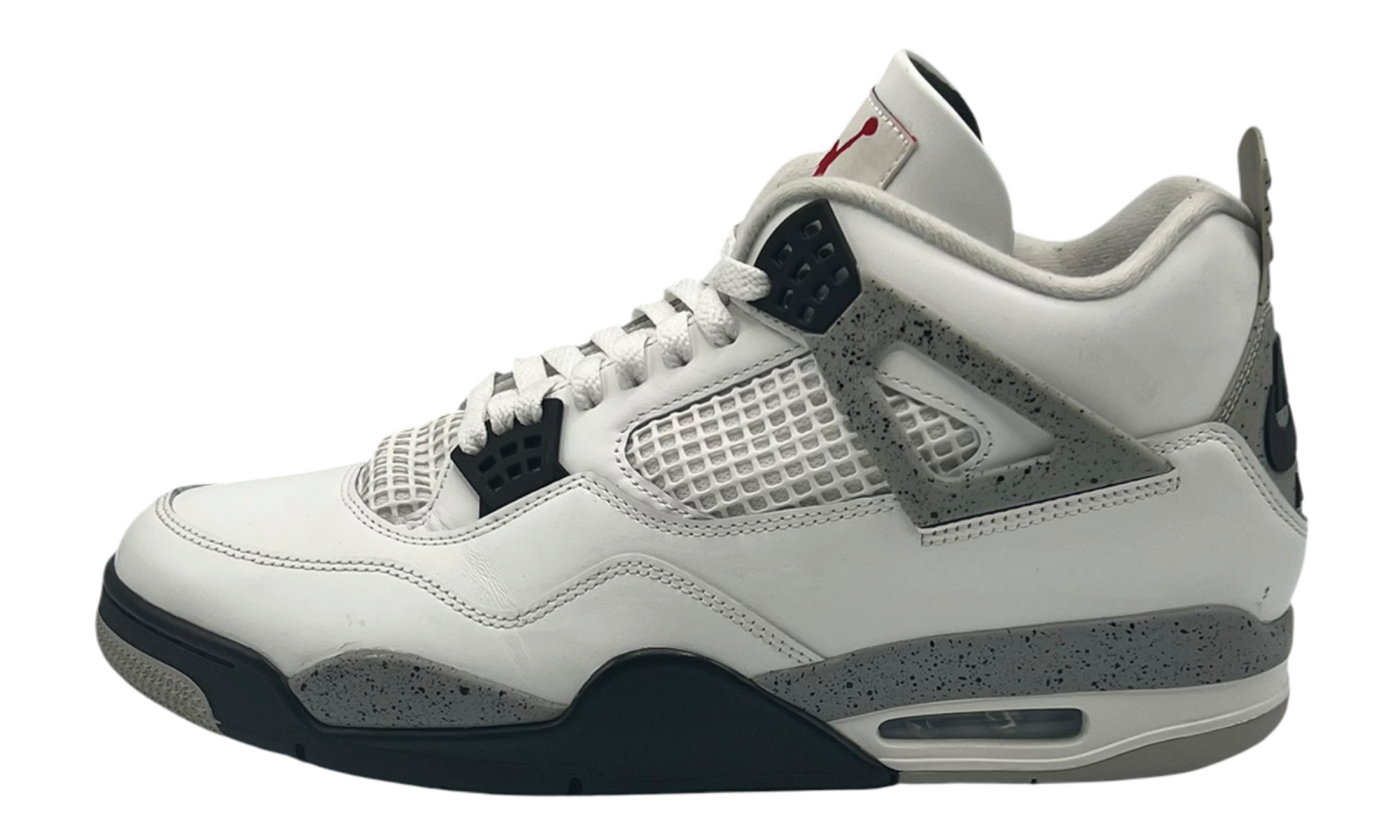 Jordan 4 Retro White Cement (2025)(PreOwned) (No Box)