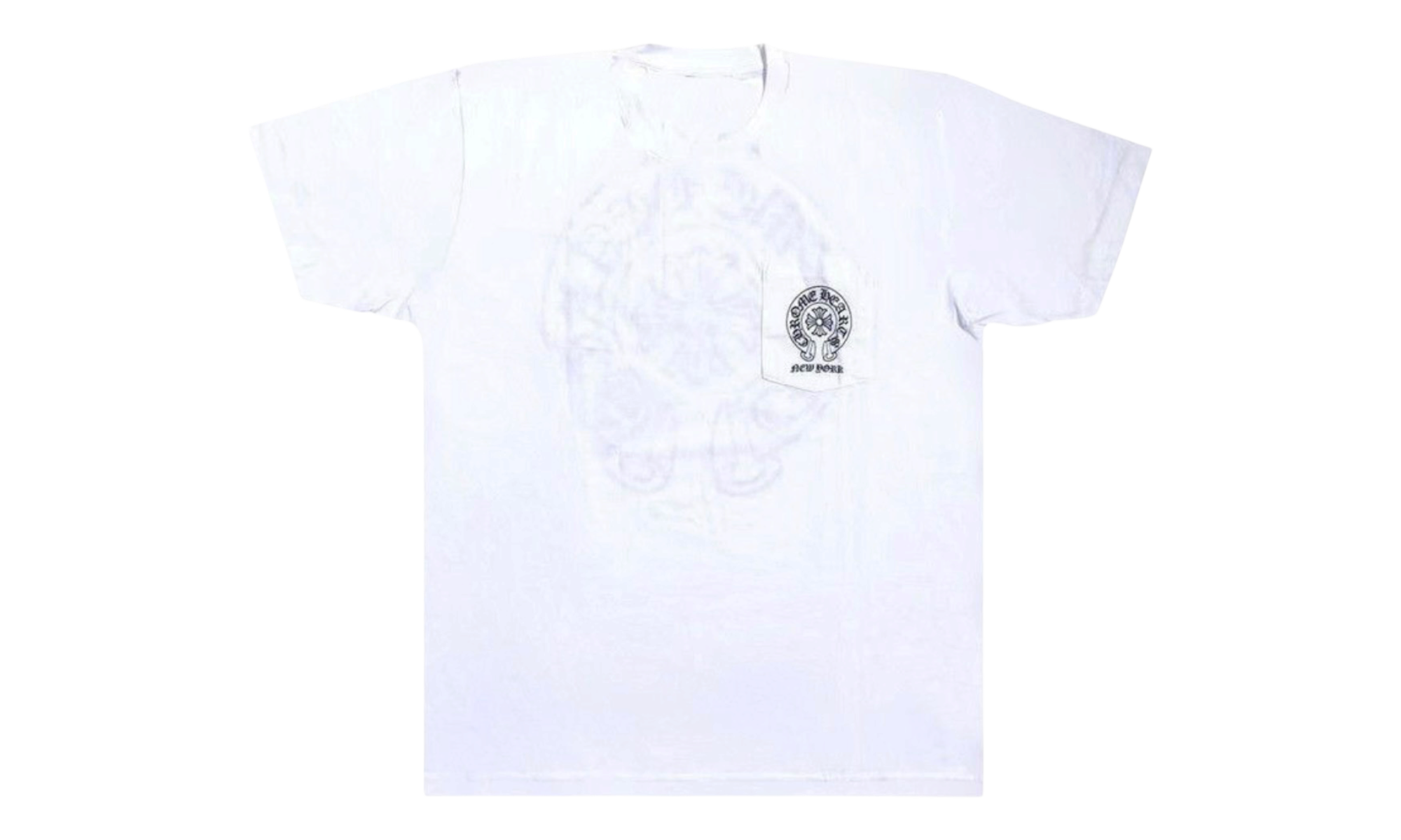 Chrome Hearts New York Exclusive Horseshoe White T-Shirt