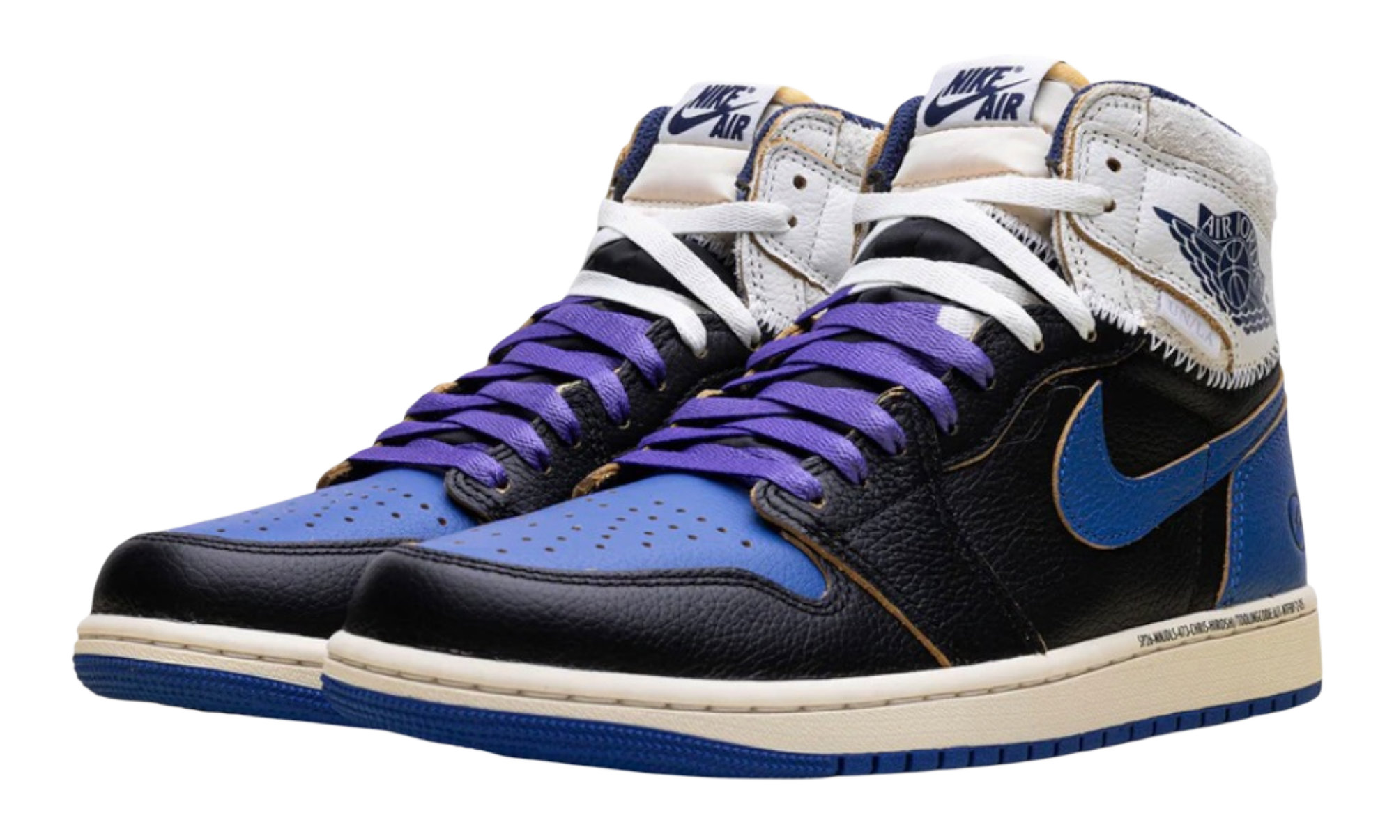 Jordan 1 Retro High OG SP Fragment x Union LA Sport Royal
