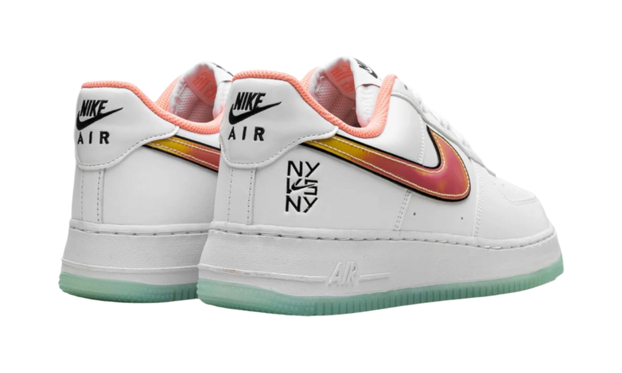 Nike Air Force 1 Low NY vs. NY White Crimson Pulse