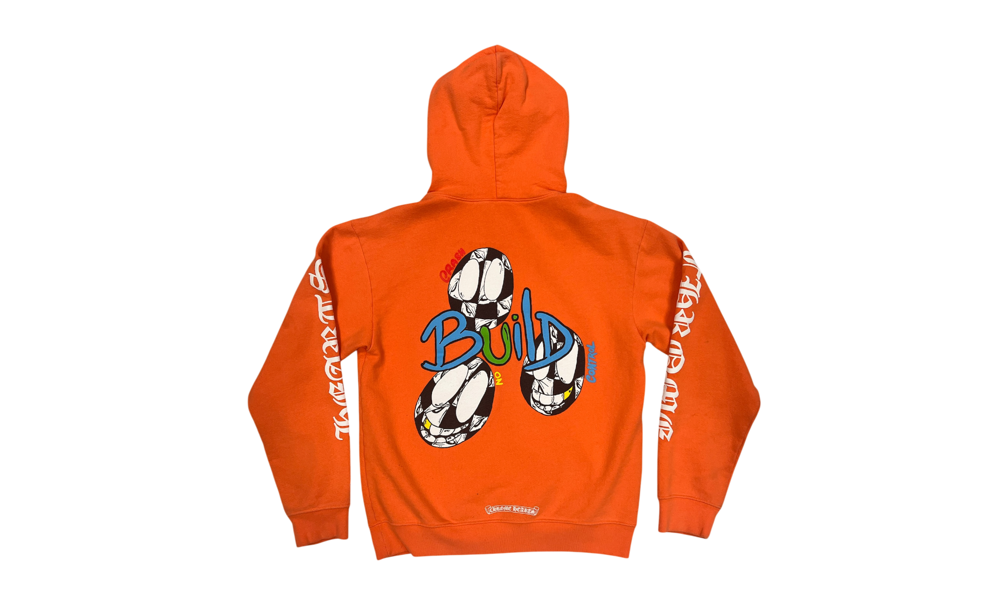 Chrome Hearts Matty Boy Link & Build Hoodie Orange (Preowned)