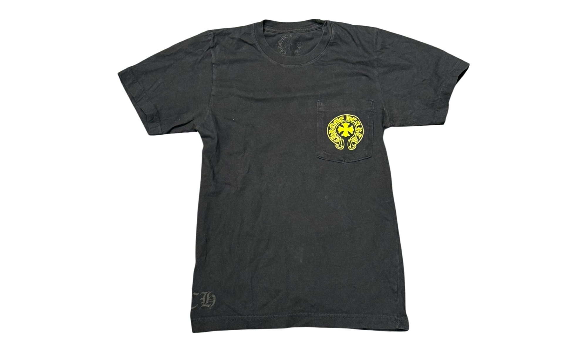 Chrome Hearts Neon Eye Chart Black T-Shirt (PreOwned)