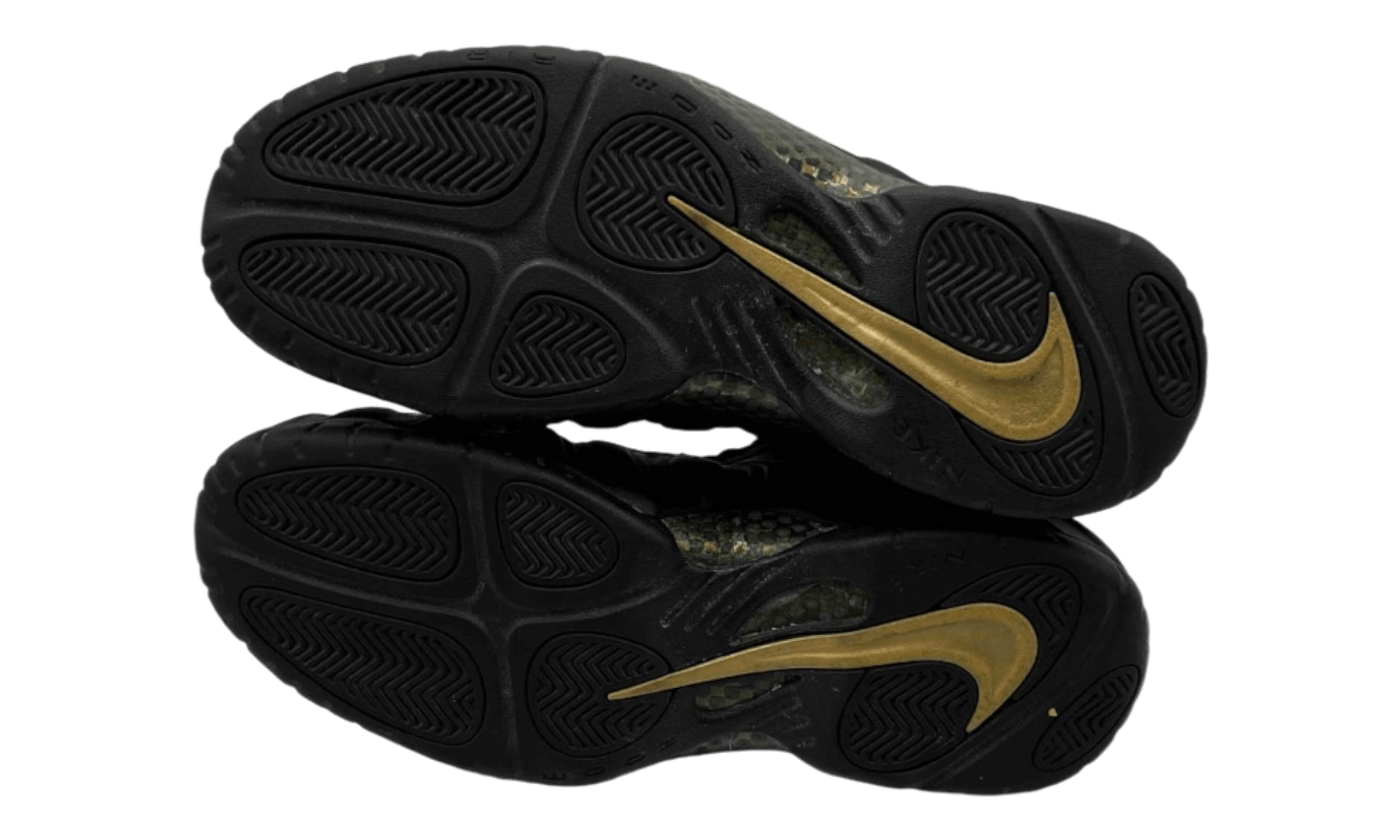 Nike Air Foamposite Pro Black Metallic Gold (Preowned)