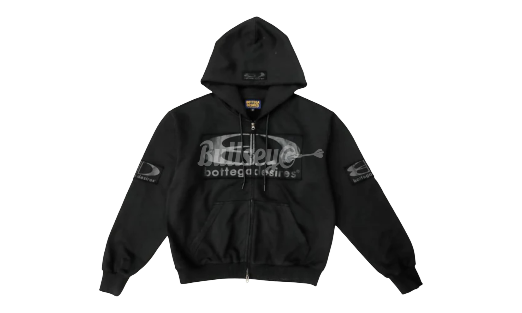 Bottega Desires Black Tech Hoodie