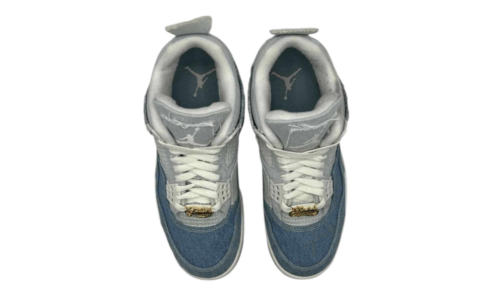 Air Jordan 4 Retro Tex Denim Worn Blue (Women's) (PreOwned)