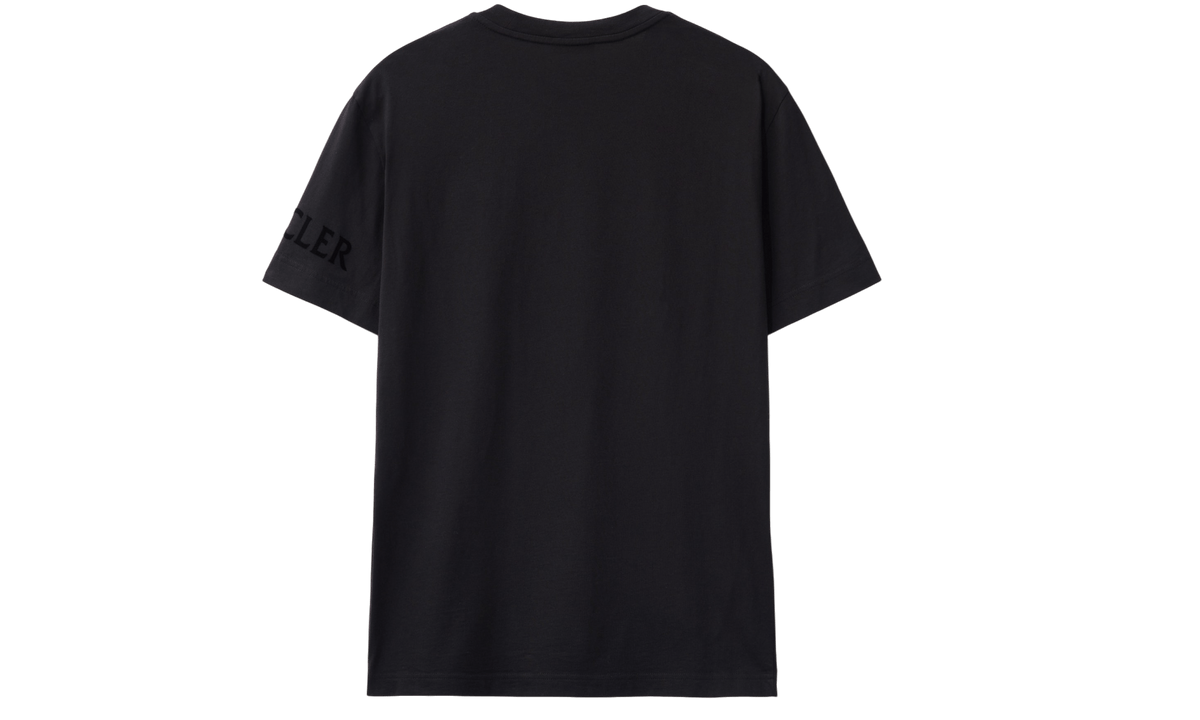 Moncler Cotton Logo Black T-Shirt