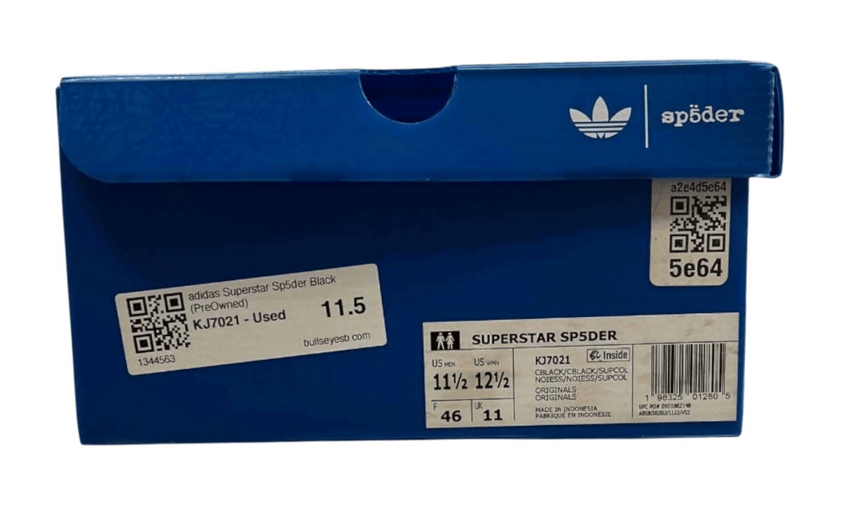adidas Superstar Sp5der Black (PreOwned)
