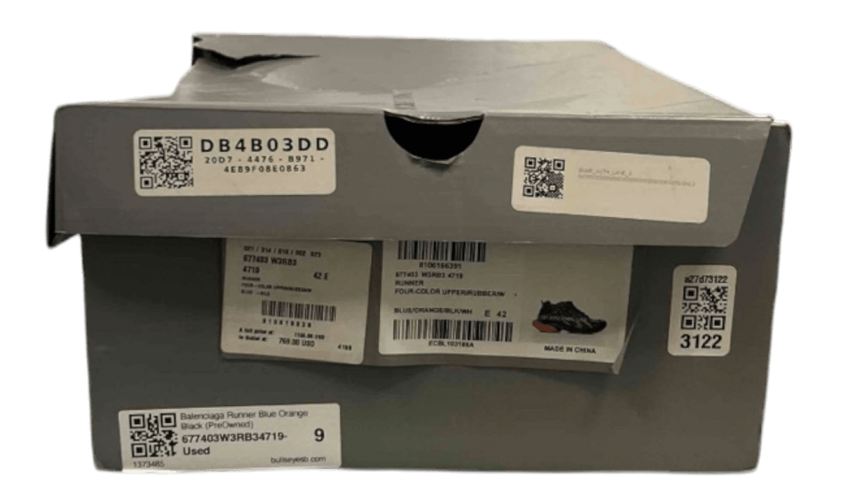 Balenciaga Runner Blue Orange Black (PreOwned)