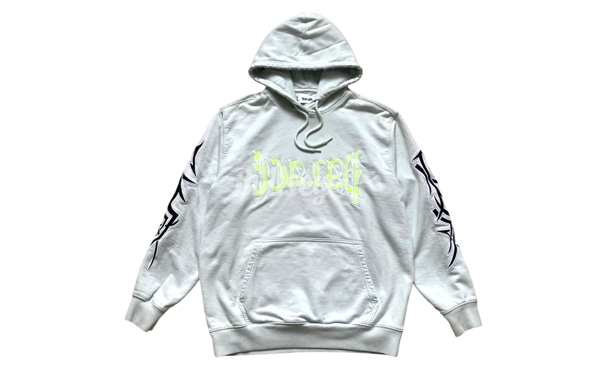 Palace Script Logo Grey Hoodie (PreOwned)