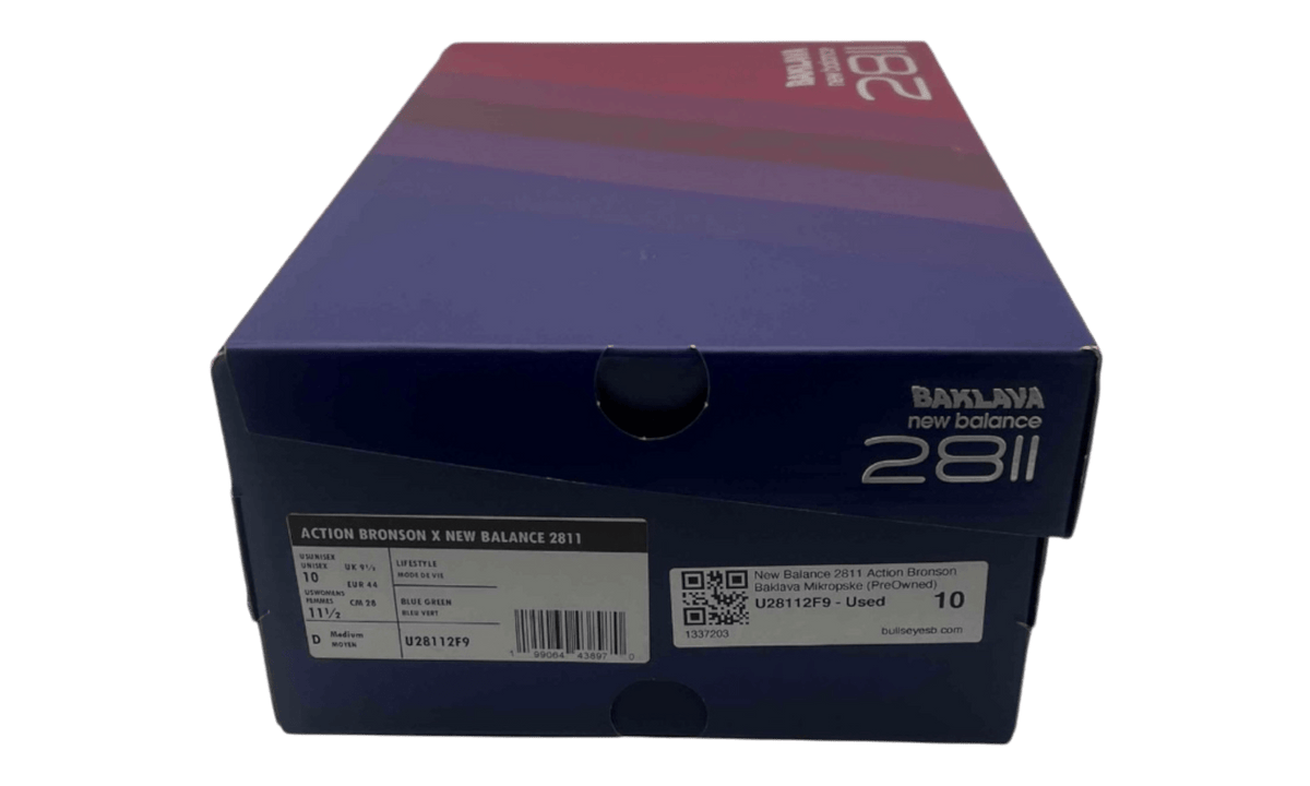 New Balance 2811 Action Bronson Baklava Mikročpske (PreOwned)