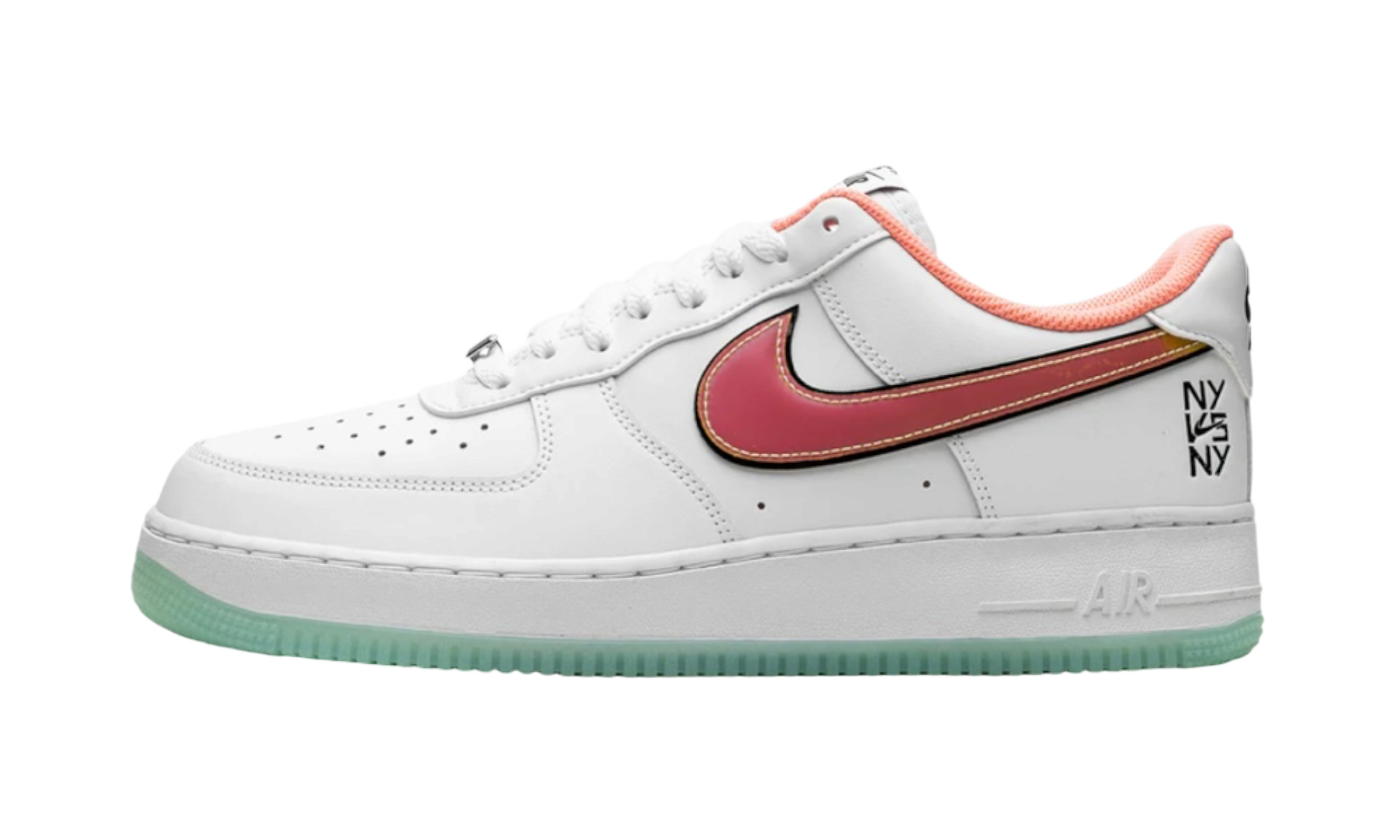 Nike Air Force 1 Low NY vs. NY White Crimson Pulse