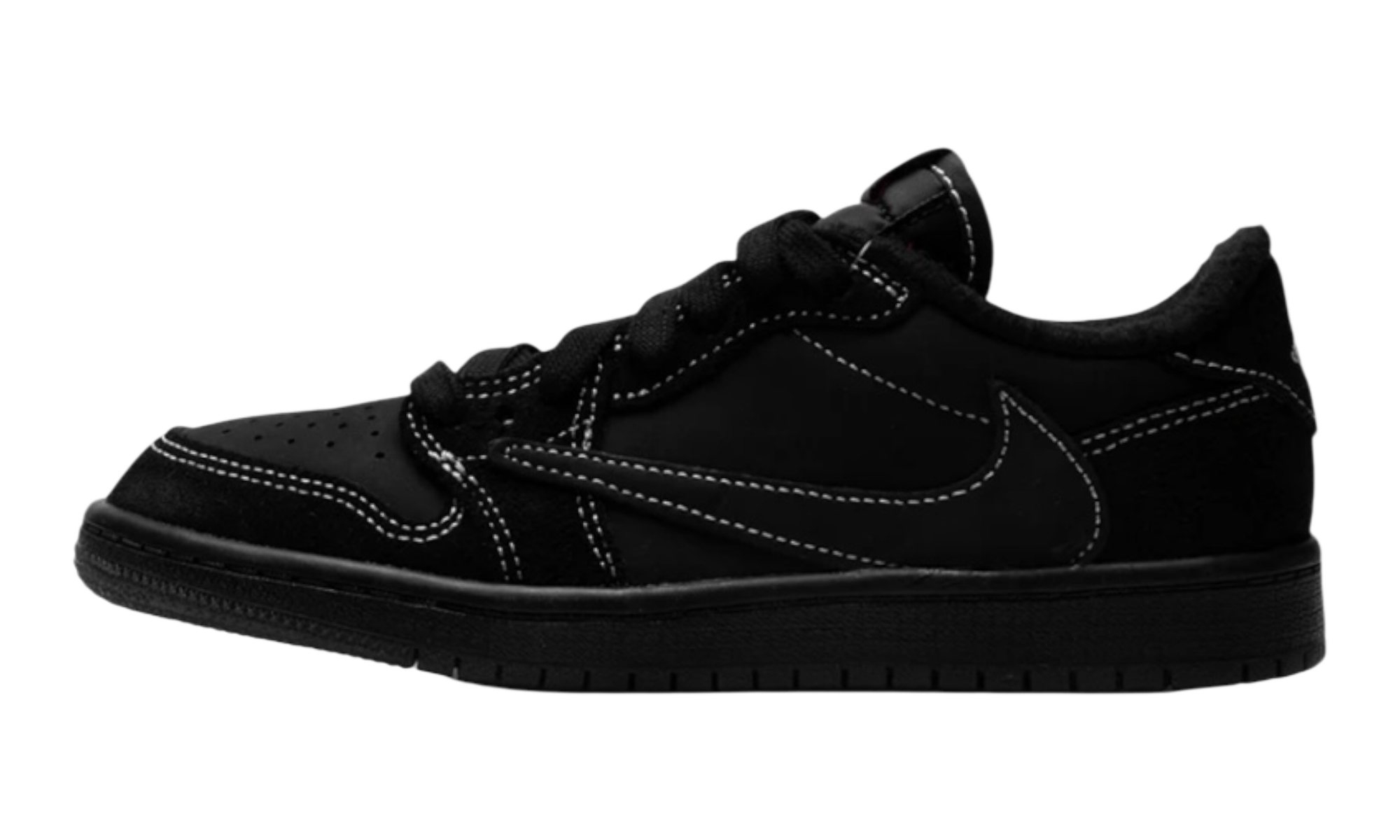 Travis Scott x Air Jordan 1 Low OG SP "Black Phantom" PS