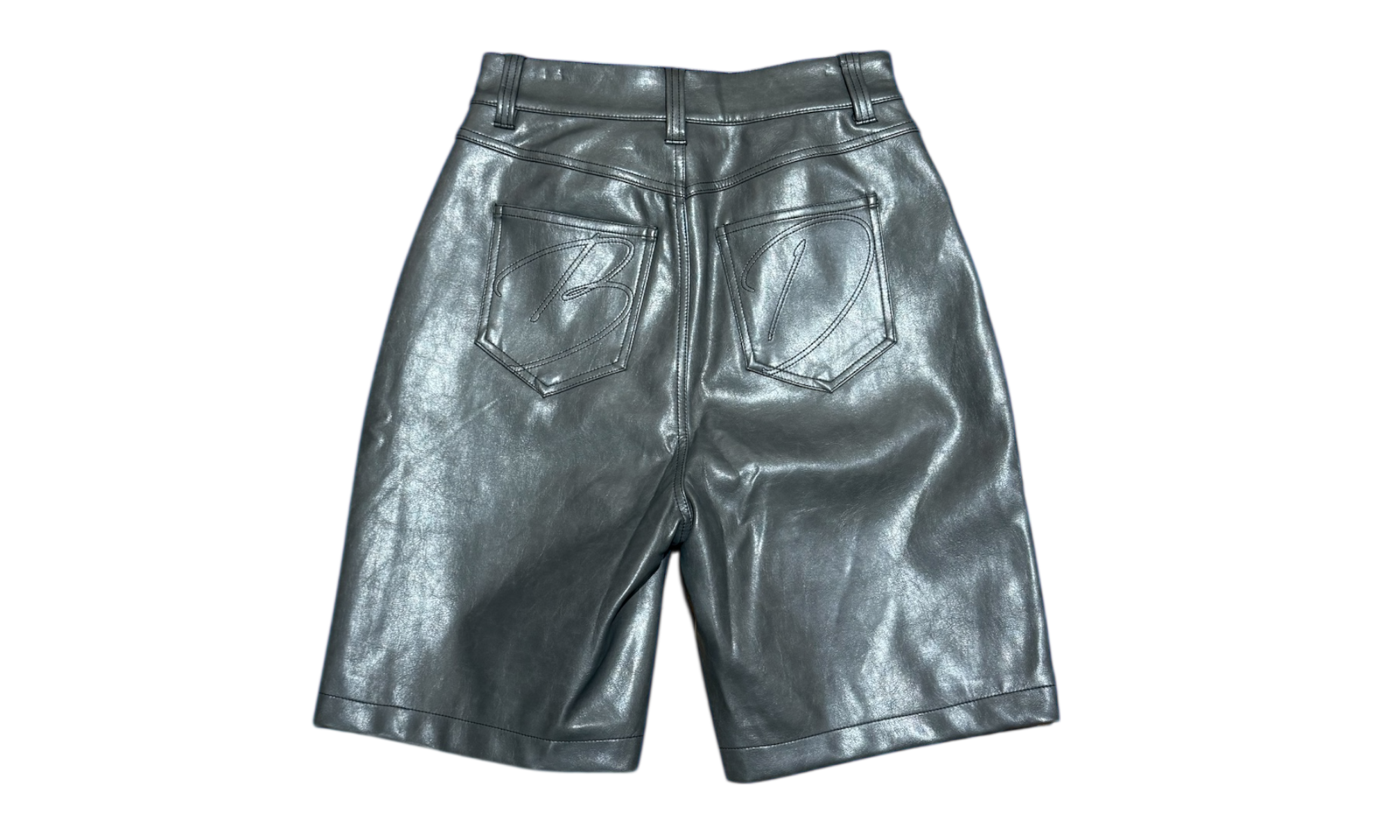 Bottega Desires Leather Shorts